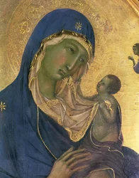 Madonna and Child with SS. Dominic and Aurea (detail)